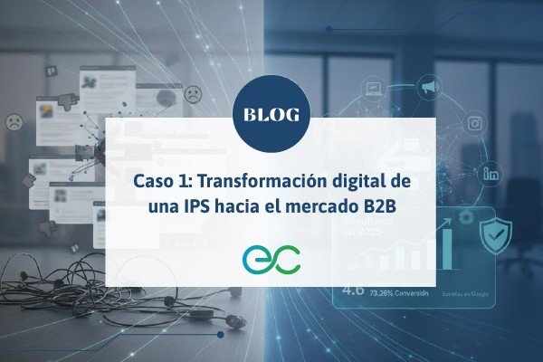 Caso 1: Transformación digital de una IPS hacia el mercado B2B